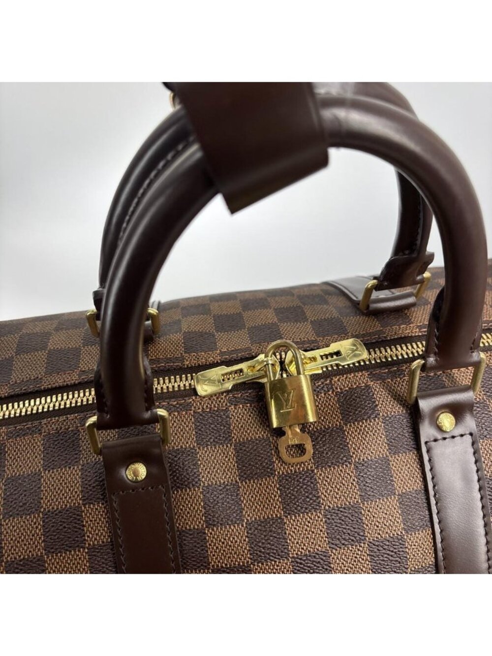 Louis Vuitton Damier Keepall Bandouliere 55 Boston Bag - Picture 7 of 14